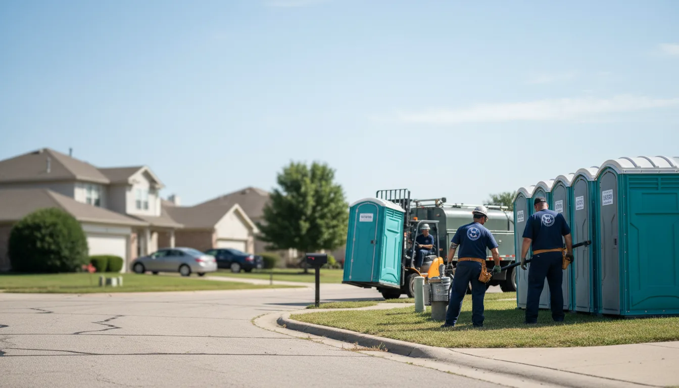 Porta Potty Rental in Del Rio, TX near me
